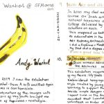 Deborah Maguire Art Appreciation notebook