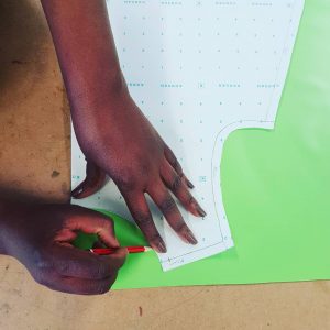 Pattern work for Peter mark garment