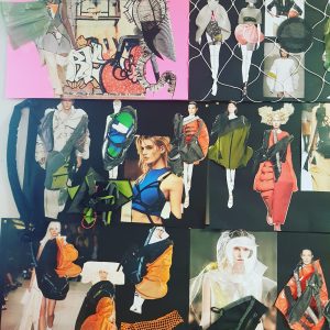 Sportswear design work